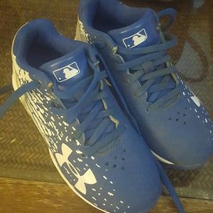Under Armour kids baseball shoes